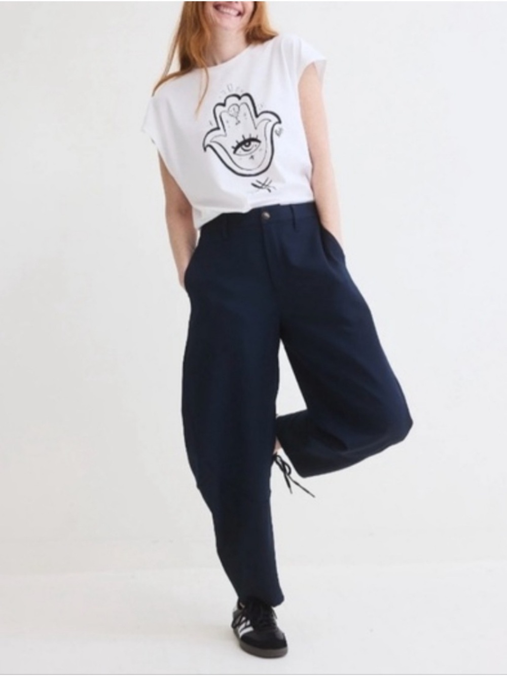 Ruti The Wide-Ish Pants Size 14 Black
